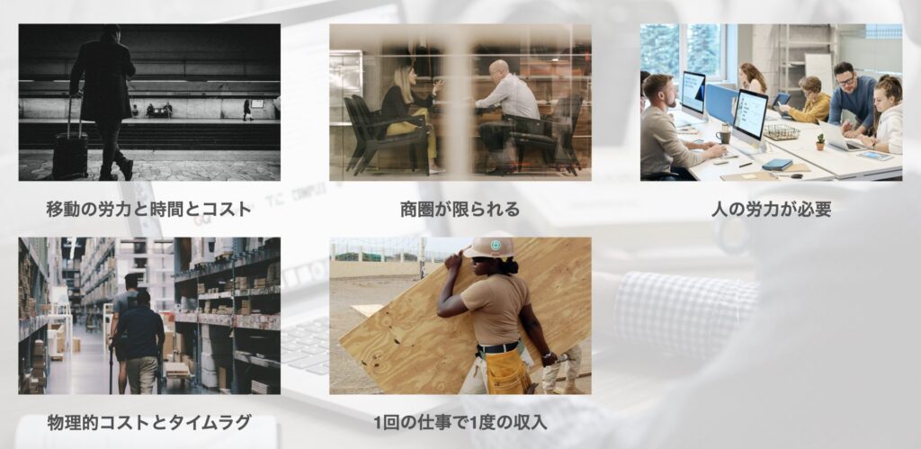 オフラインビジネスのデメリットイメージ