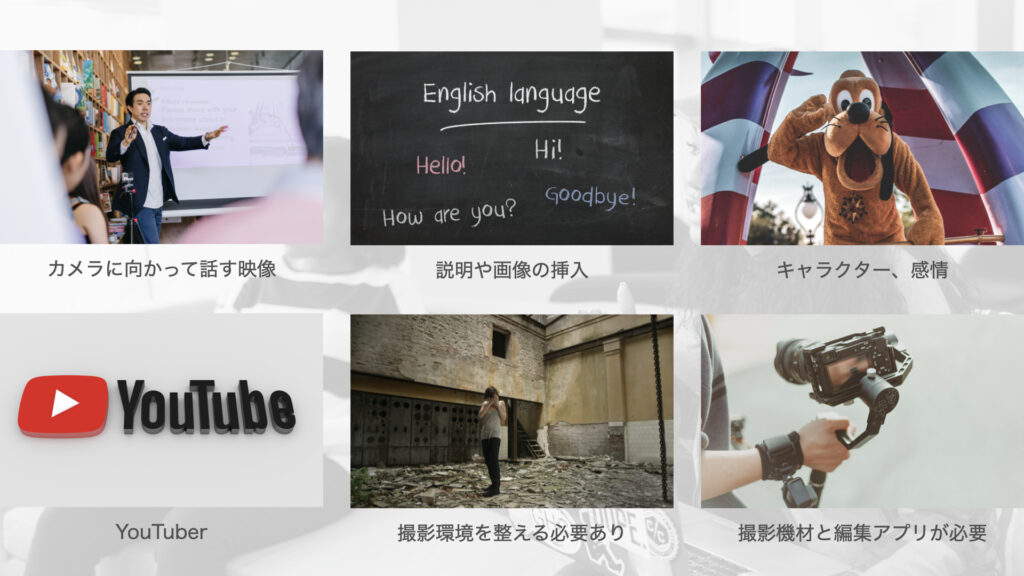 顔出しブロードキャスト動画