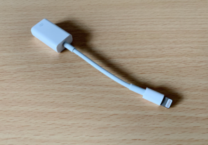 LightningUSBカメラアダプタ