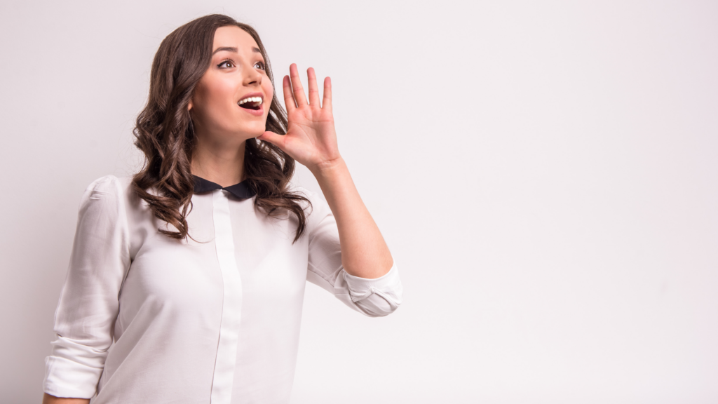 独り言じゃなく誰かに伝える