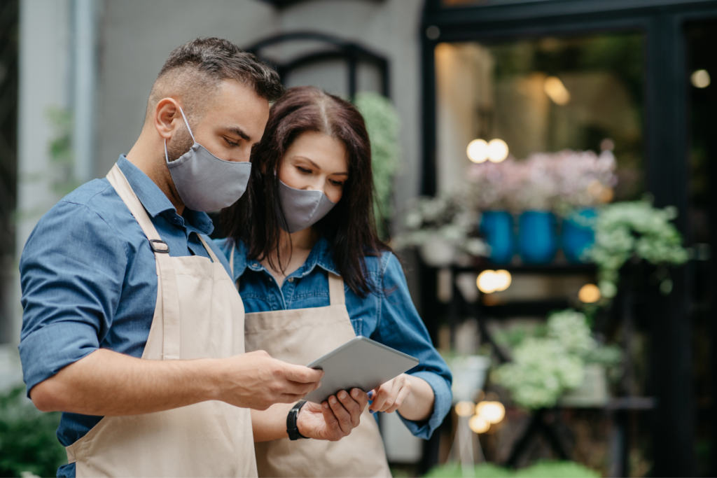 お客さんを集客して